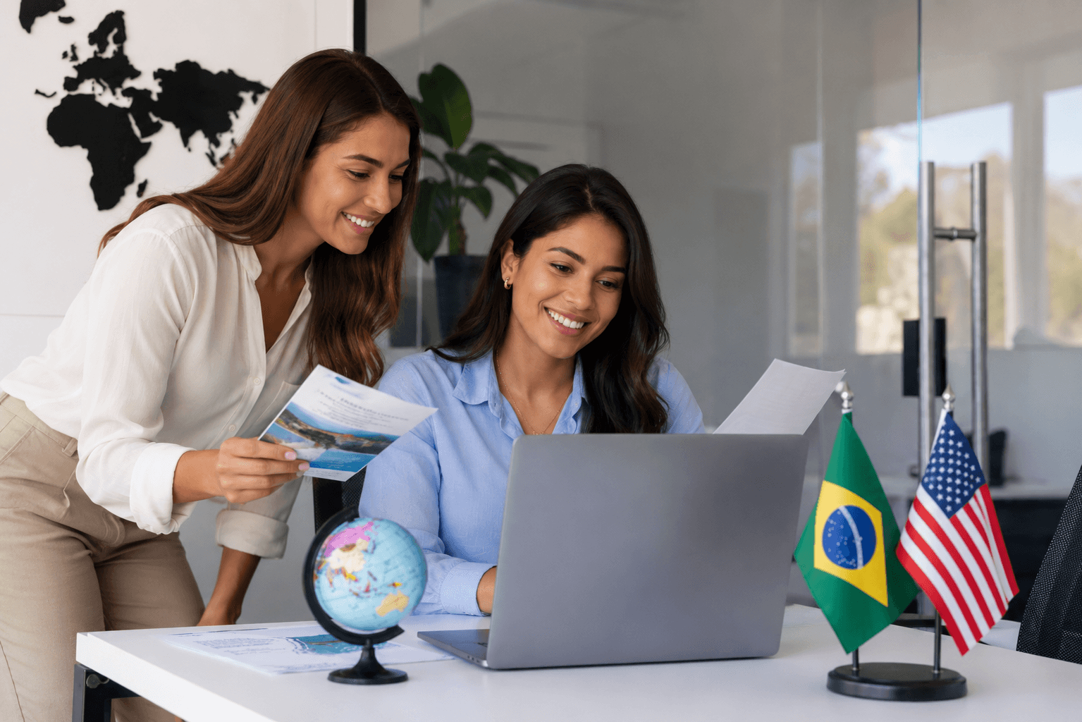 Dados oficiais indicam cenário favorável para brasileiros que solicitam visto americano